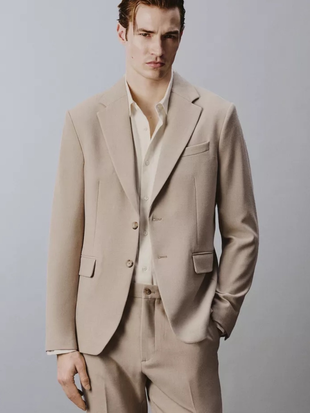 Zara Man NWT slim fit suit blazer 4425/909